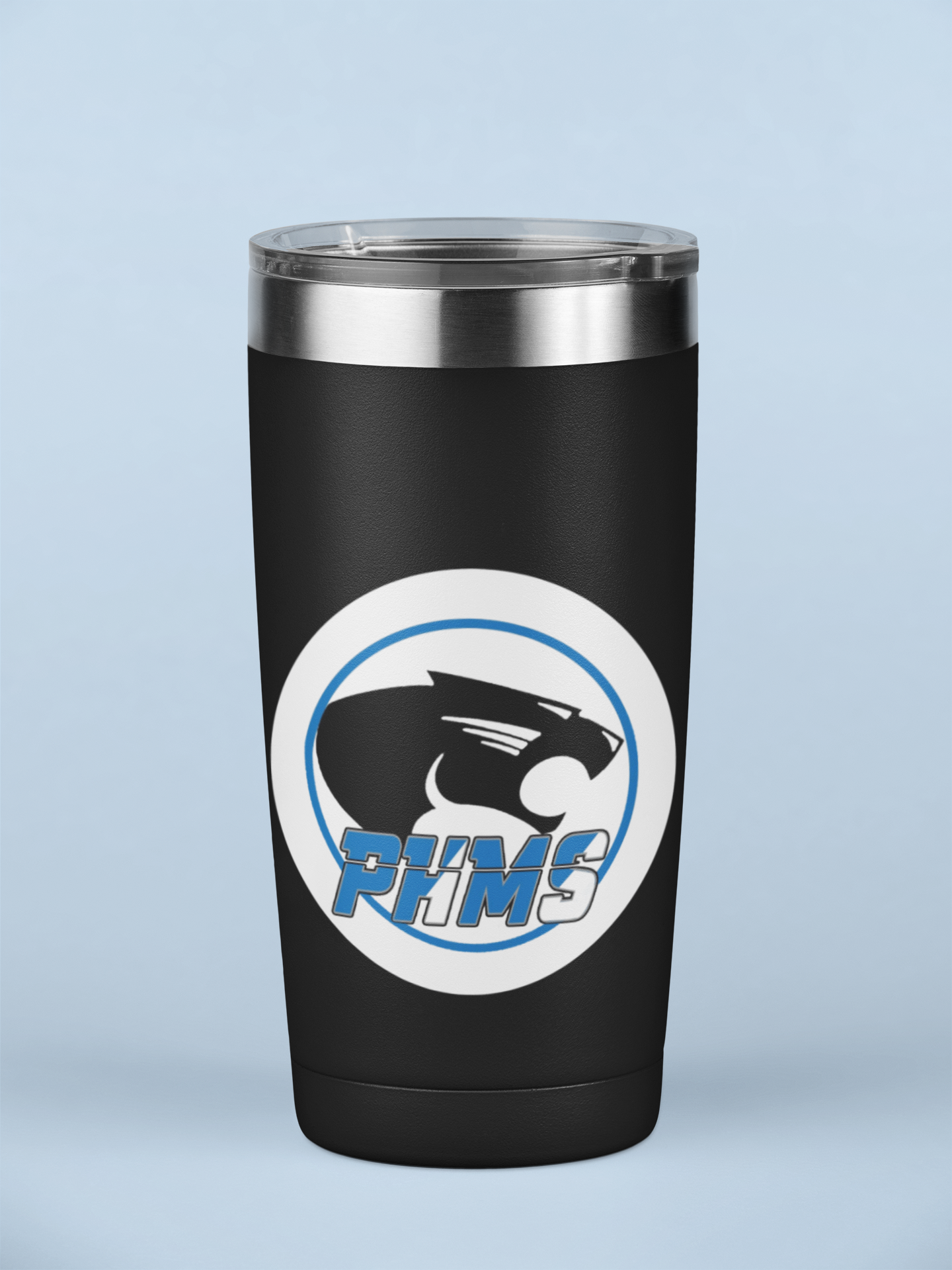 Paradise Honors Middle School Gloss White Circle Logo Vinyl Sticker